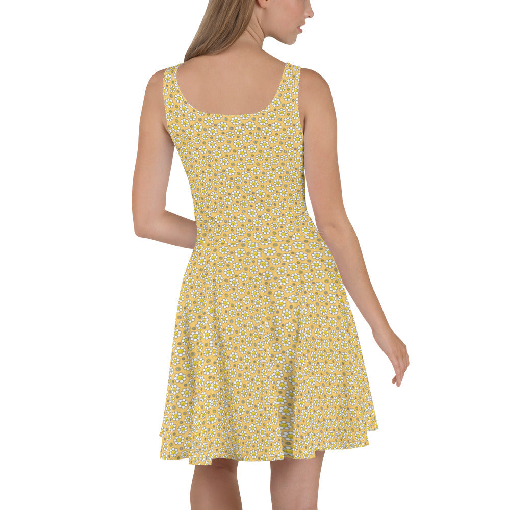 Robe florale et joyeuse "Yellow Summer"