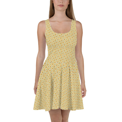 Robe florale et joyeuse "Yellow Summer"