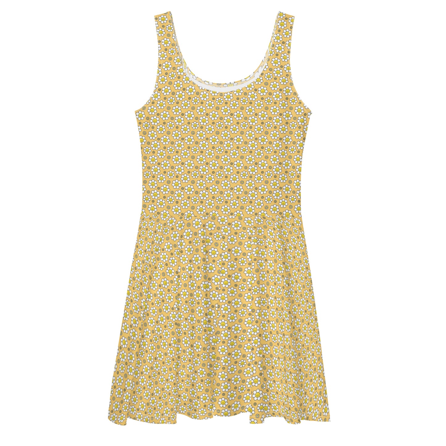 Robe florale et joyeuse "Yellow Summer"