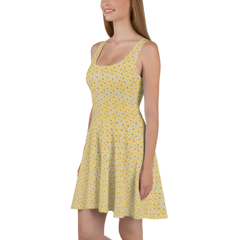 Robe florale et joyeuse "Yellow Summer"