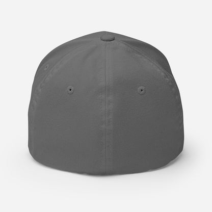 Casquette structurée FlexFit avec logo brodé Watazukai