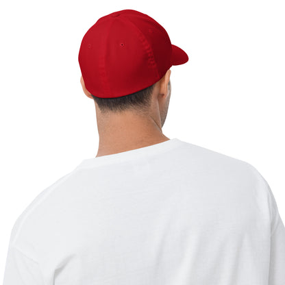 Casquette structurée FlexFit avec logo brodé Watazukai