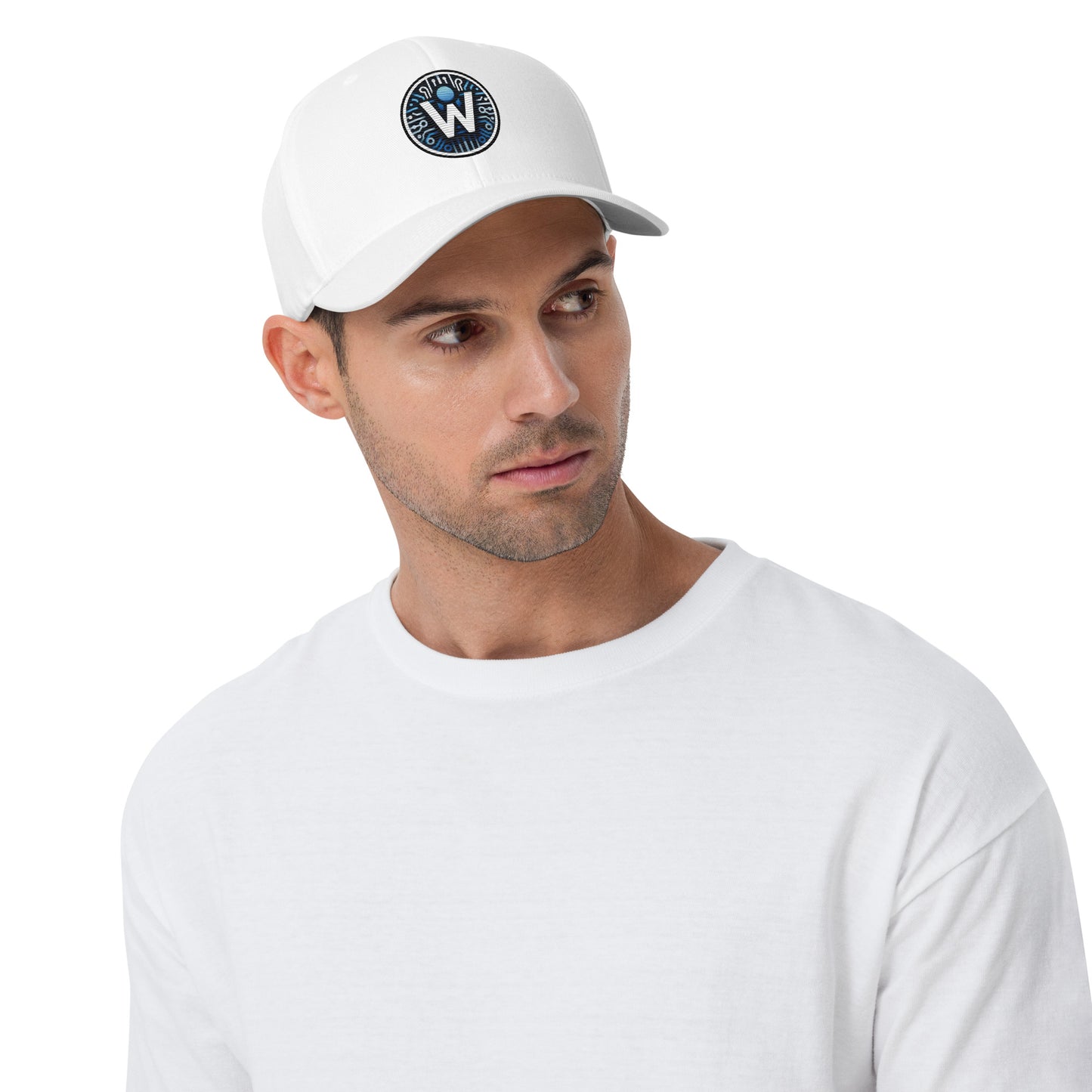 Casquette structurée FlexFit avec logo brodé Watazukai