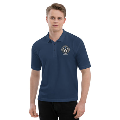 Polo premium avec logo brodé Watazukai