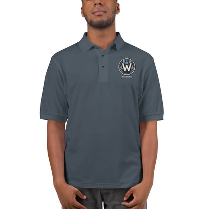 Polo premium avec logo brodé Watazukai