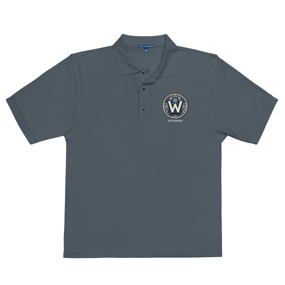 Polo premium avec logo brodé Watazukai