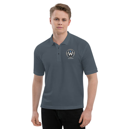 Polo premium avec logo brodé Watazukai